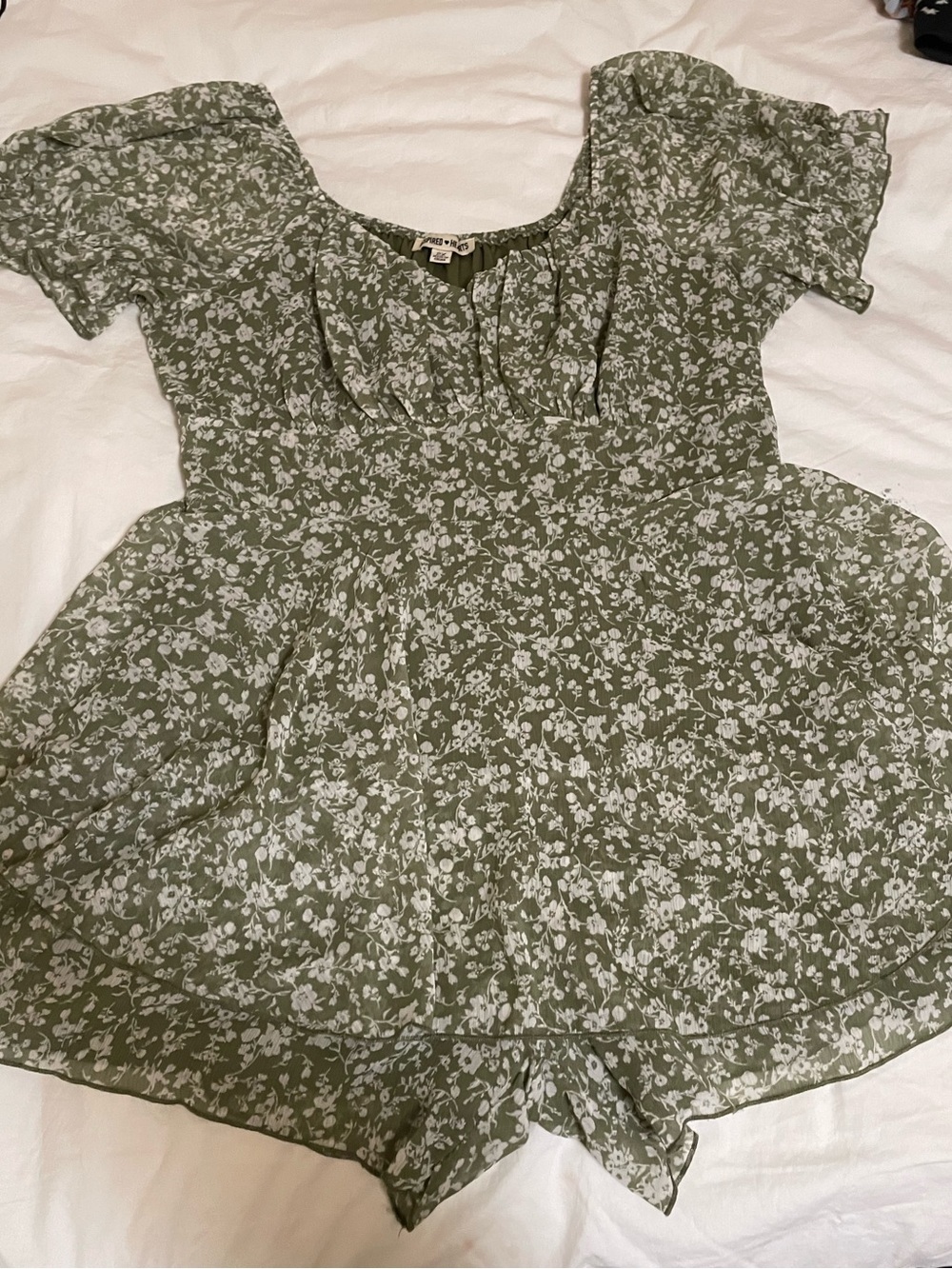 Inspired hearts romper